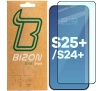Szkło hartowane Bizon pełne Edge 2 do Galaxy S25 Plus/S24 Plus