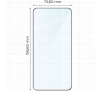 Szkło hartowane Bizon pełne Edge 2 do Galaxy S25 Plus/S24 Plus