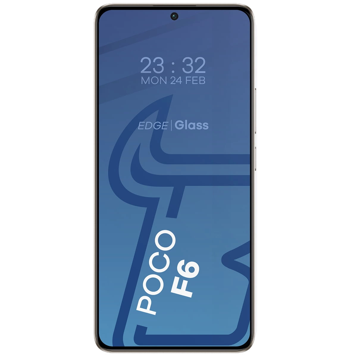 Szkło hartowane Bizon pełne Edge 2 do Xiaomi Poco F6