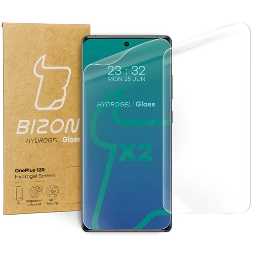 Folia hydrożelowa Bizon na ekran Hydrogel Front do OnePlus 12R 2 sztuki