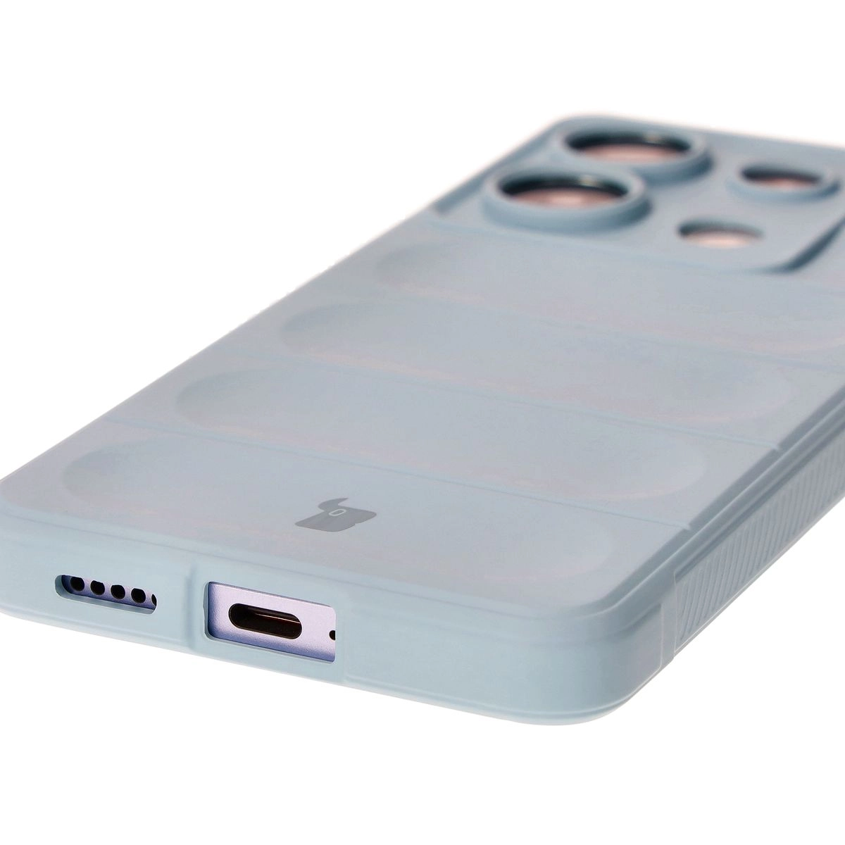 Etui Bizon Tur do Xiaomi Poco X6/Xiaomi Redmi Note 13 Pro 5G Light Blue