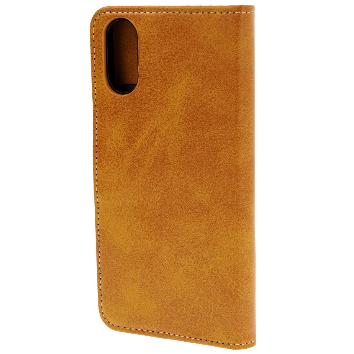 Etui Bizon z klapką Pocket do Sony Xperia 10 VI Brązowy