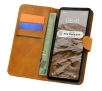 Etui Bizon z klapką Pocket do Sony Xperia 10 VI Brązowy