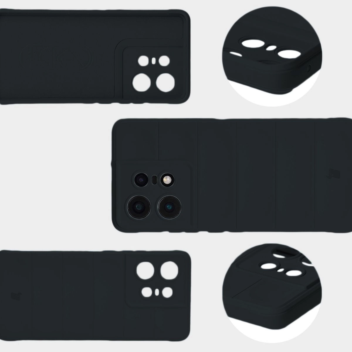 Etui Bizon Tur do Motorola Edge 50 Pro Black