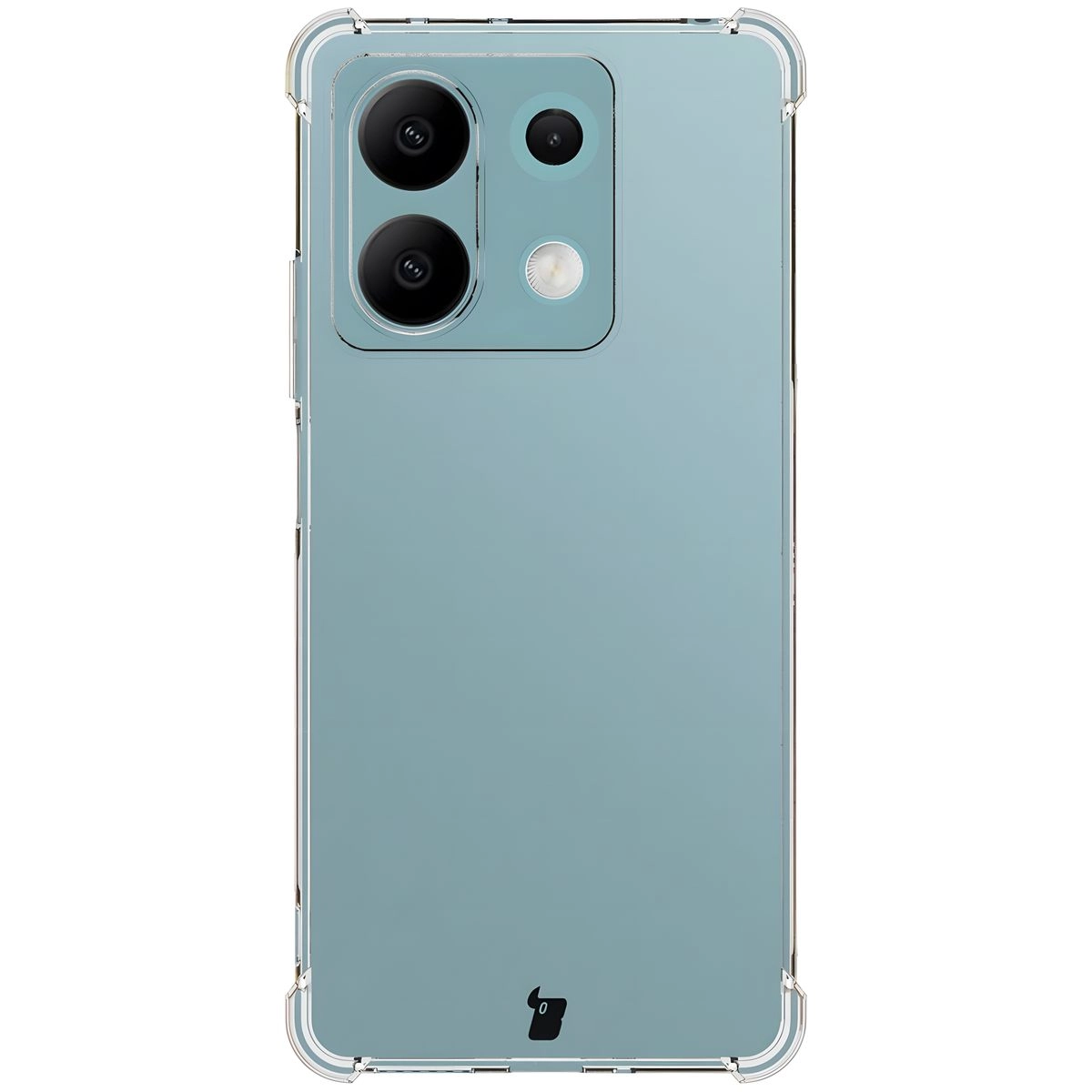 Etui Bizon Elastyczne Salpa do Xiaomi Redmi Note 13 5G Przezroczysty