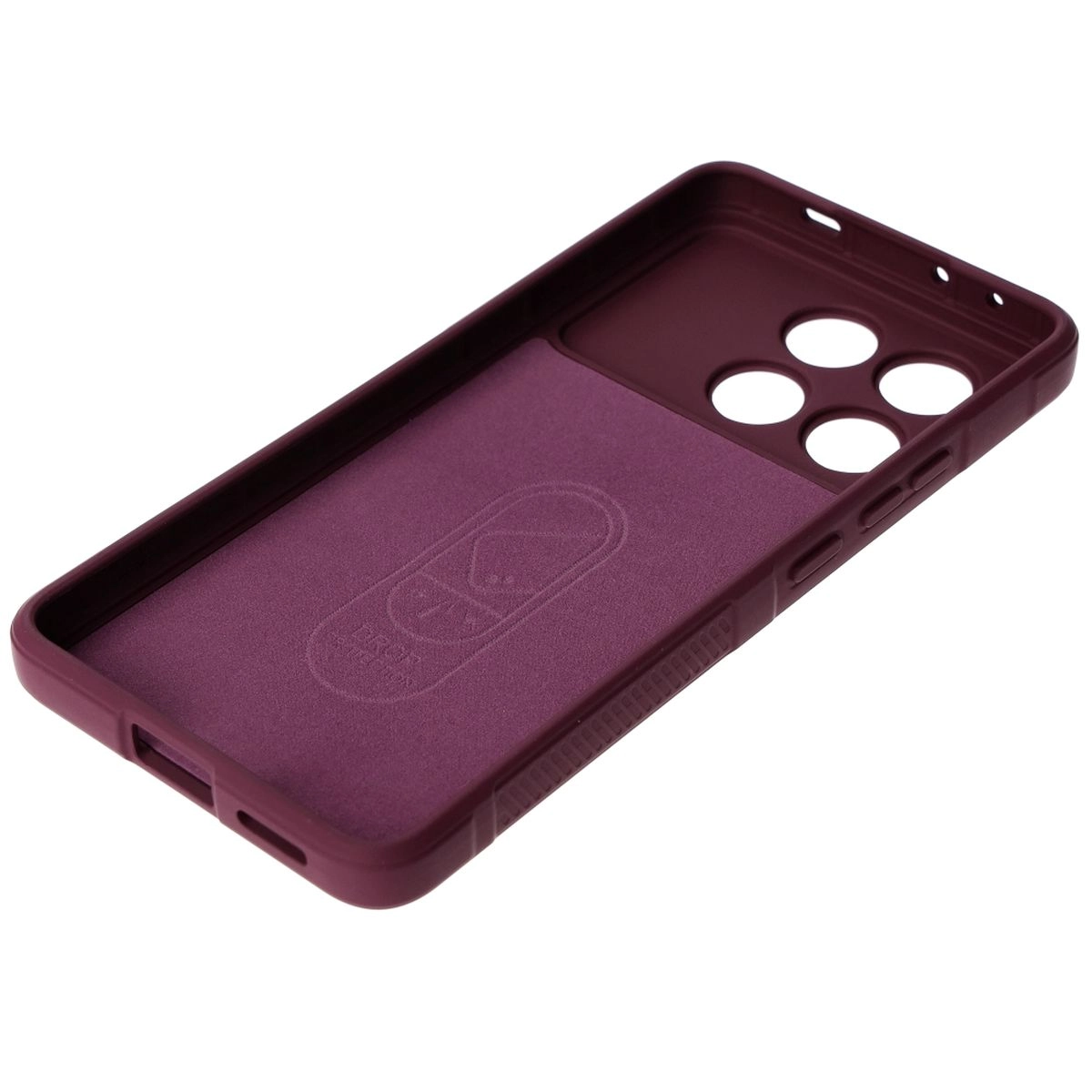 Etui Bizon Tur do Xiaomi Poco X6 Pro Dark Purple