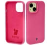 Etui Bizon Silikonowe Soft do iPhone 15 Fuksja