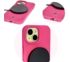 Etui Bizon Silikonowe Soft do iPhone 15 Fuksja
