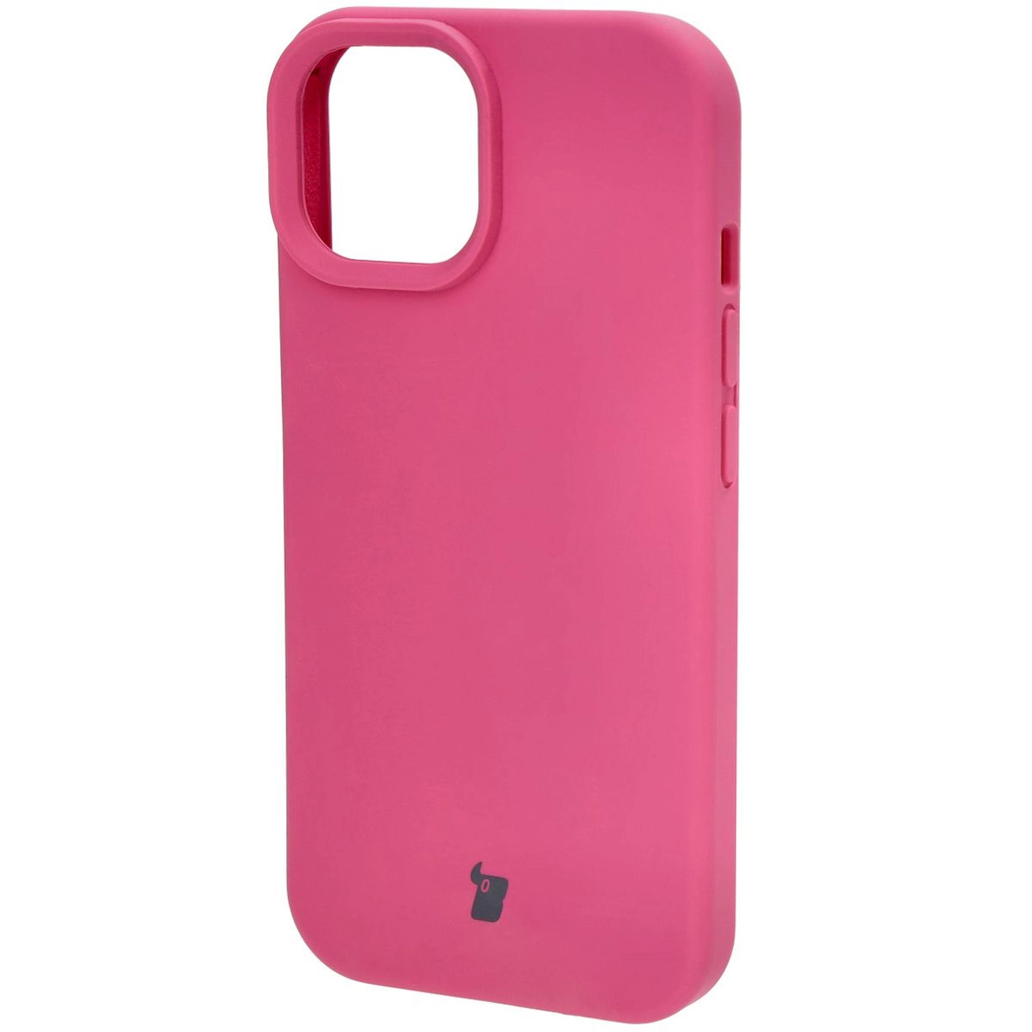 Etui Bizon Silikonowe Soft do iPhone 15 Fuksja
