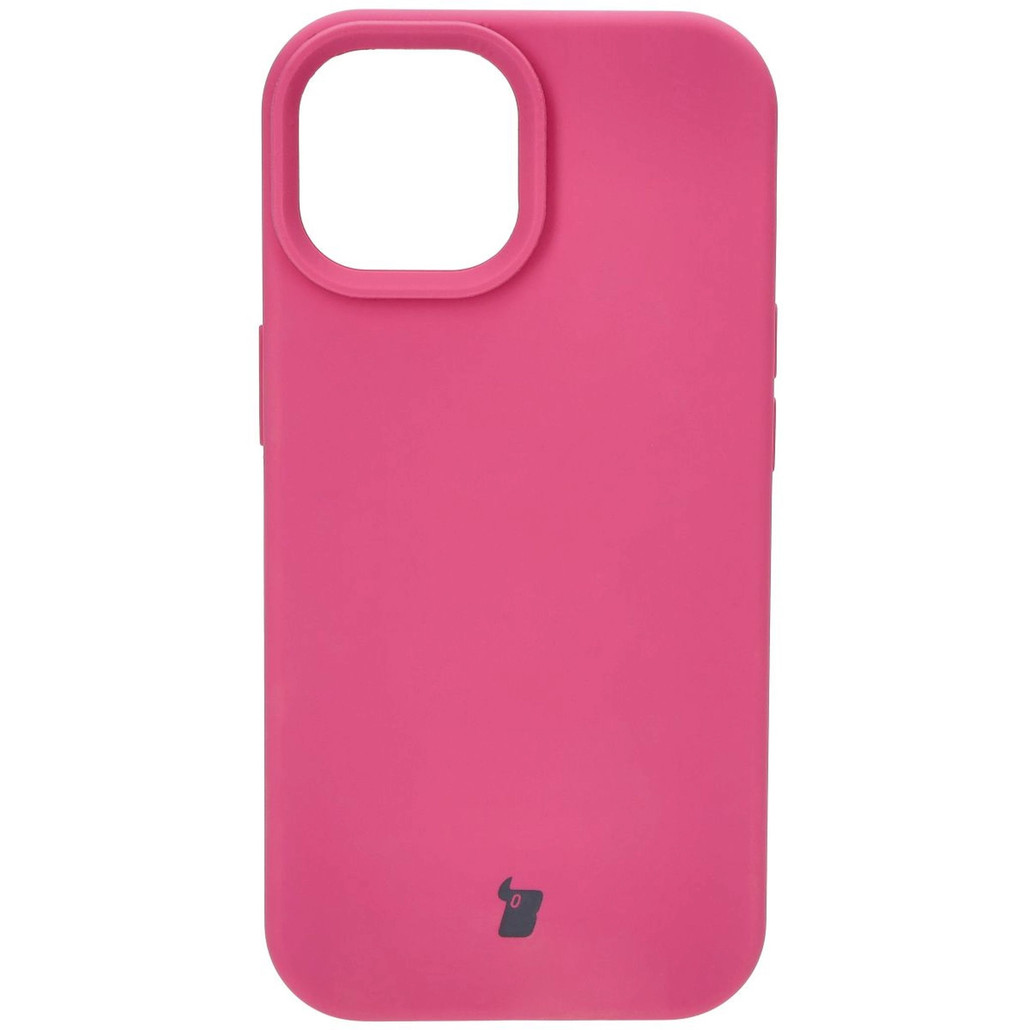 Etui Bizon Silikonowe Soft do iPhone 15 Fuksja