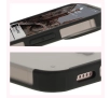 Etui Bizon MatteO z MagSafe  do iPhone 14 / iPhone 13 Półprzezroczyste z czarną ramką