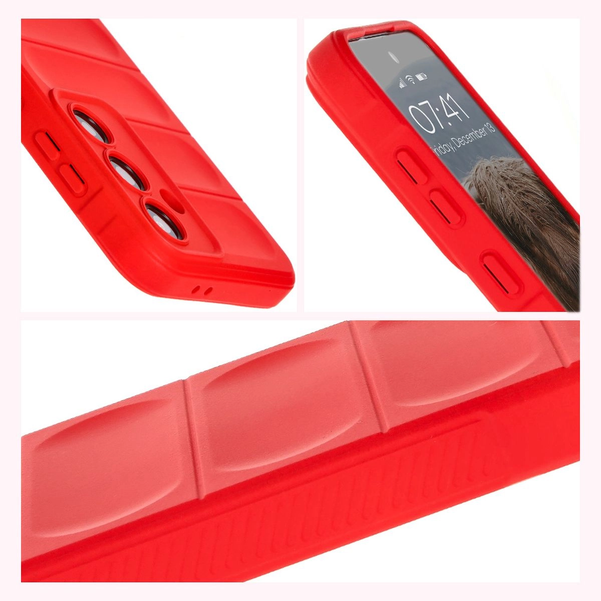 Etui Bizon Tur do Samsung Galaxy S24 FE Red