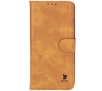 Etui Bizon z klapką Pocket do Galaxy S24 FE Brązowy