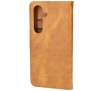 Etui Bizon z klapką Pocket do Galaxy S24 FE Brązowy