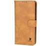 Etui Bizon z klapką Pocket do Galaxy S24 FE Brązowy