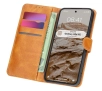 Etui Bizon z klapką Pocket do Galaxy S24 FE Brązowy