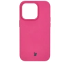 Etui Bizon Silikonowe Soft do iPhone 15 Pro Fuksja