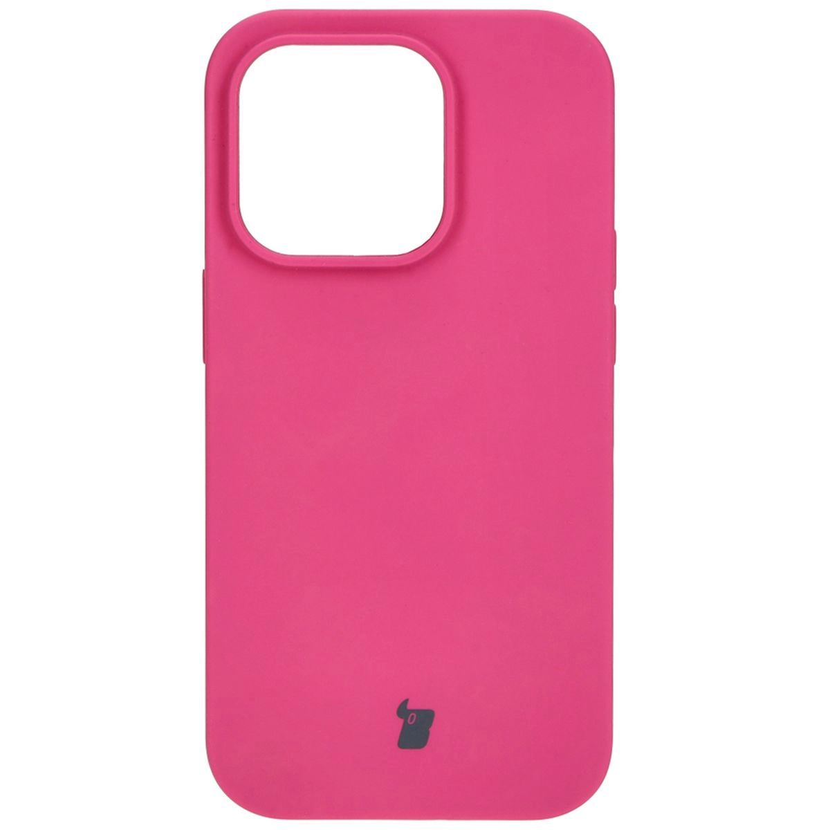 Etui Bizon Silikonowe Soft do iPhone 15 Pro Fuksja