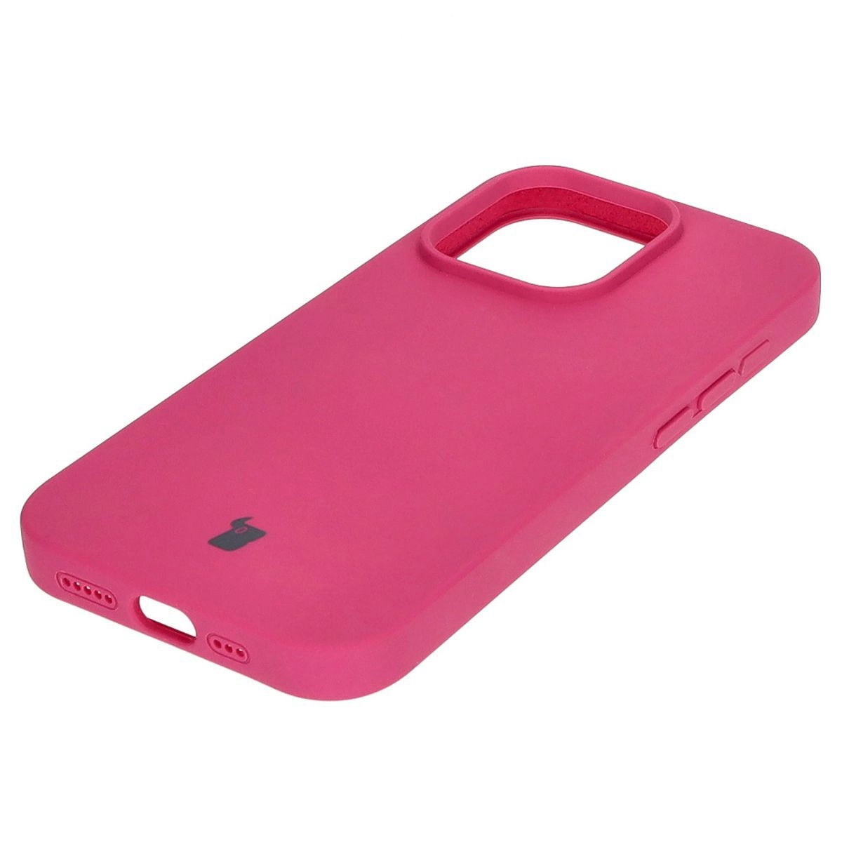 Etui Bizon Silikonowe Soft do iPhone 15 Pro Fuksja