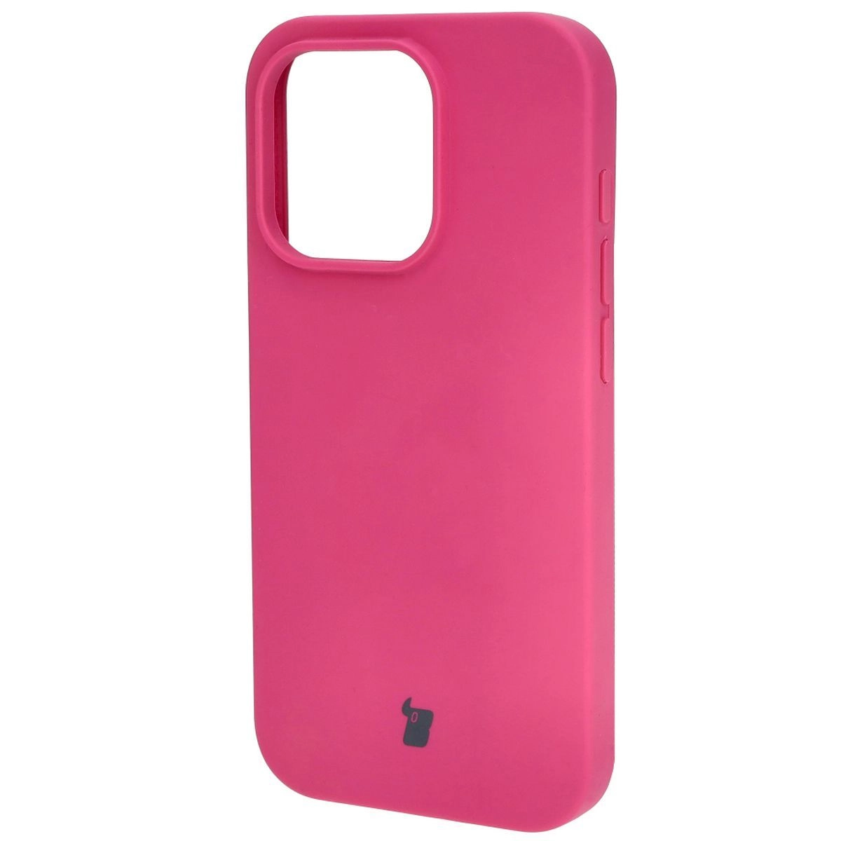 Etui Bizon Silikonowe Soft do iPhone 15 Pro Fuksja