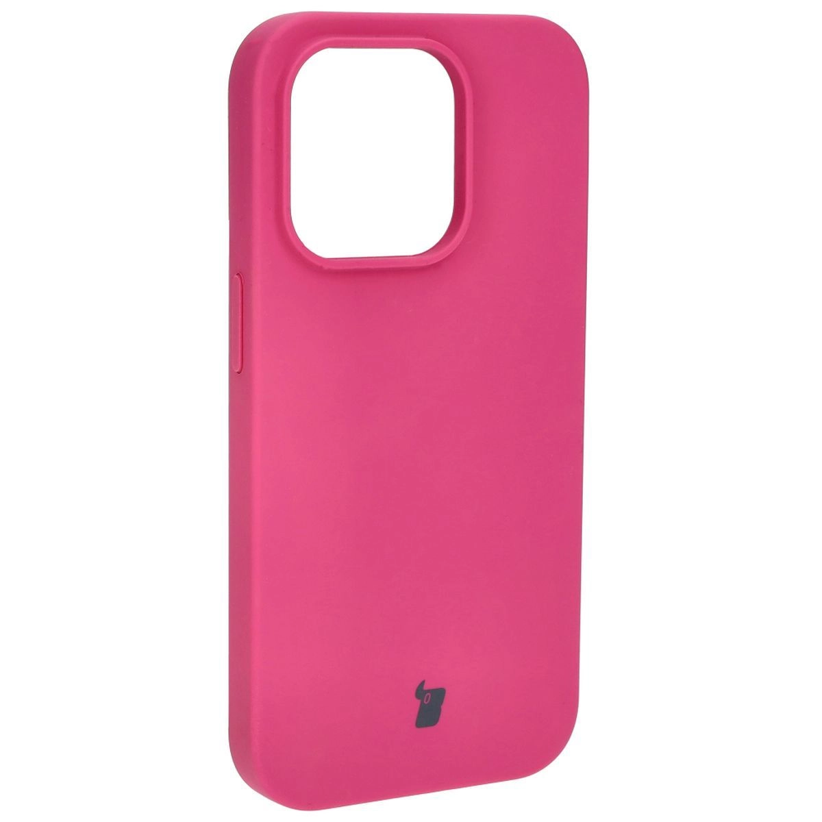 Etui Bizon Silikonowe Soft do iPhone 15 Pro Fuksja