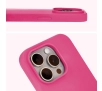 Etui Bizon Silikonowe Soft do iPhone 15 Pro Fuksja