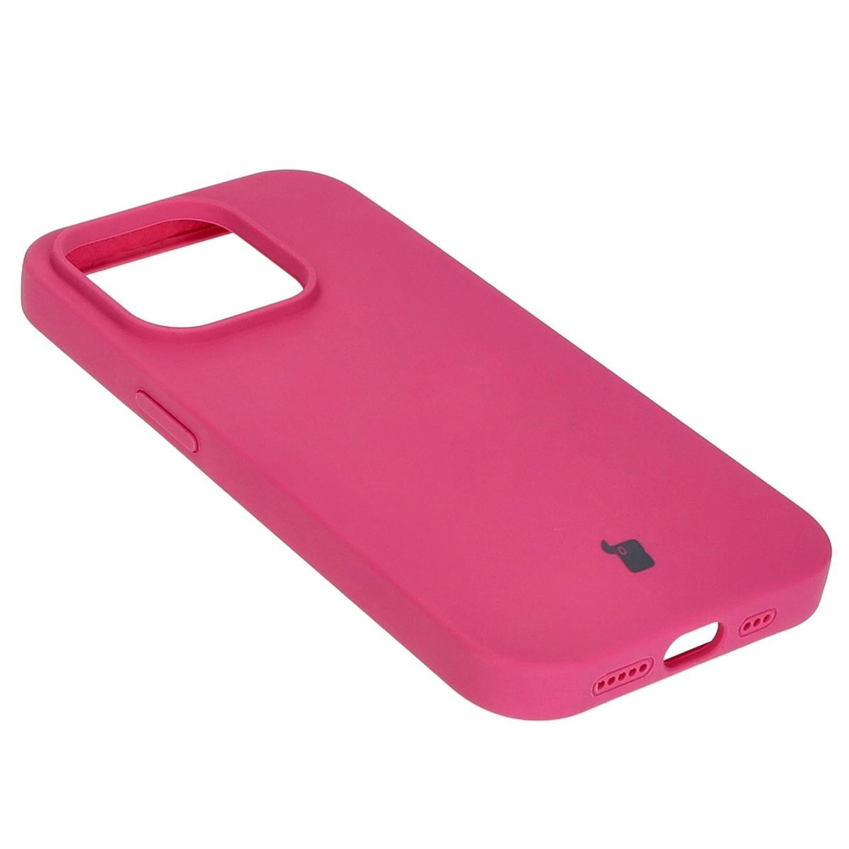 Etui Bizon Silikonowe Soft do iPhone 15 Pro Fuksja
