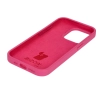 Etui Bizon Silikonowe Soft do iPhone 15 Pro Fuksja