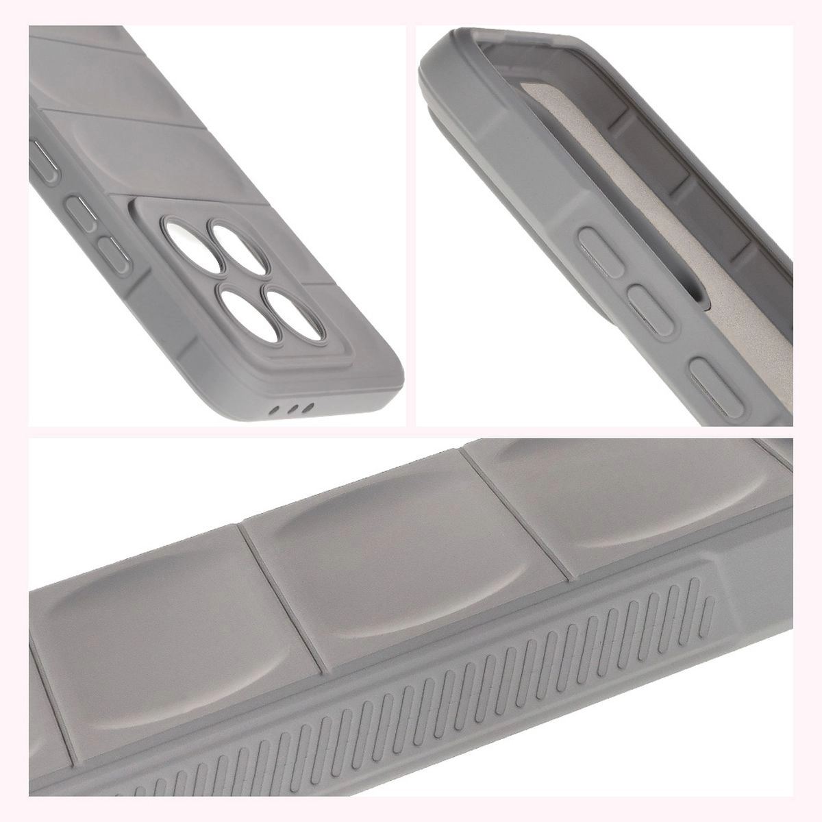 Etui Bizon Tur do Xiaomi 14T Light Grey
