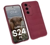 Etui Bizon Tur do Samsung Galaxy S24 FE Dark Purple