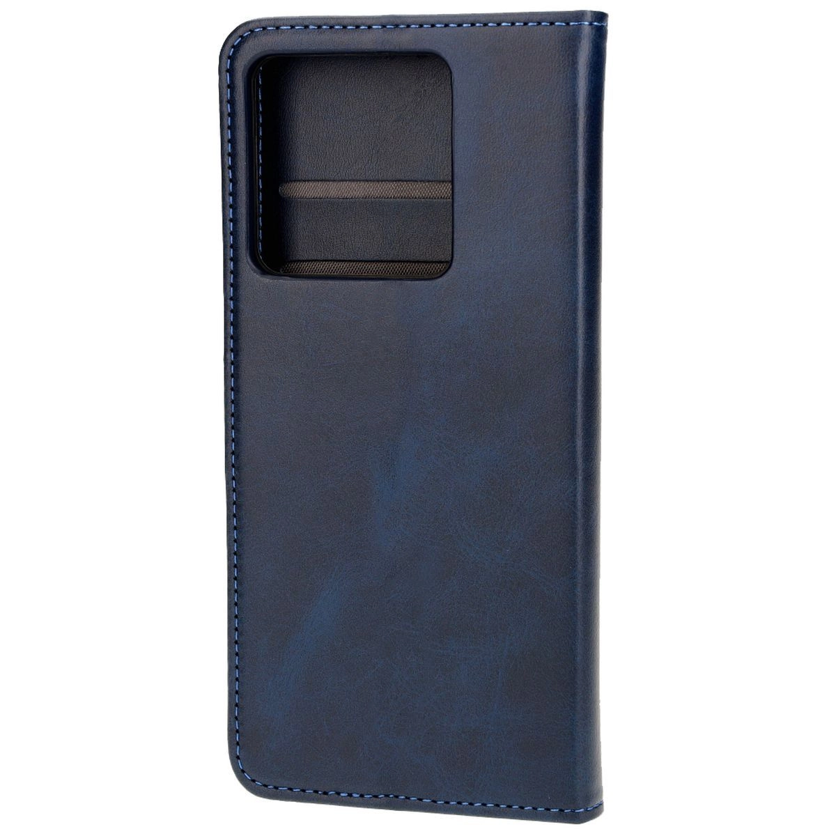 Etui Bizon z klapką Pocket do Xiaomi Poco X6/Xiaomi Redmi Note 13 Pro 5G Granatowy