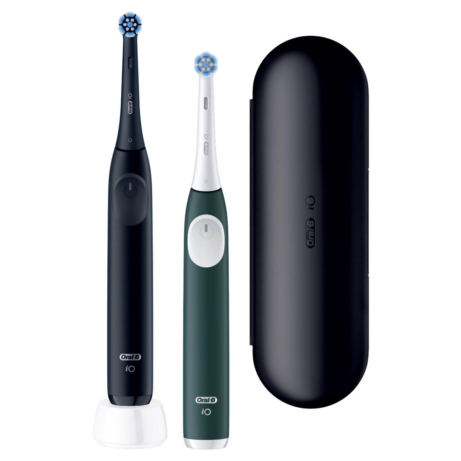 Zestaw szczoteczek magnetycznych Oral-B iO Series 2 DUO Night Black & Forest Green