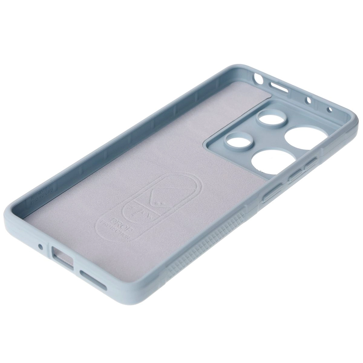 Etui Bizon Tur do Xiaomi Redmi Note 13 Pro 4G/Poco M6 Pro 4G Light Blue