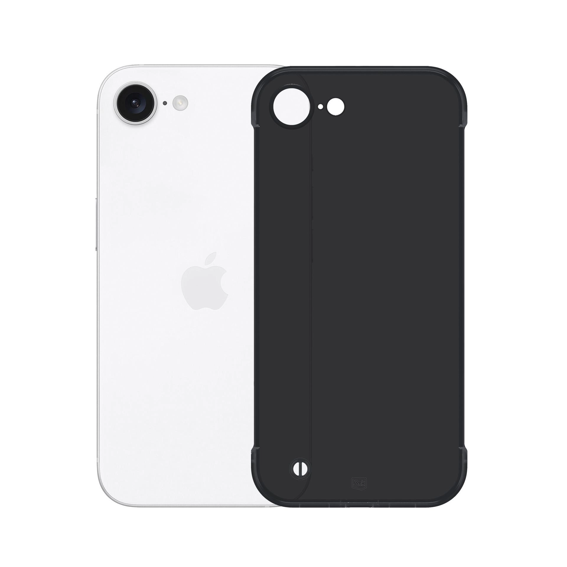 Etui 3mk Just20g Clear Case iPhone 16e Czarny