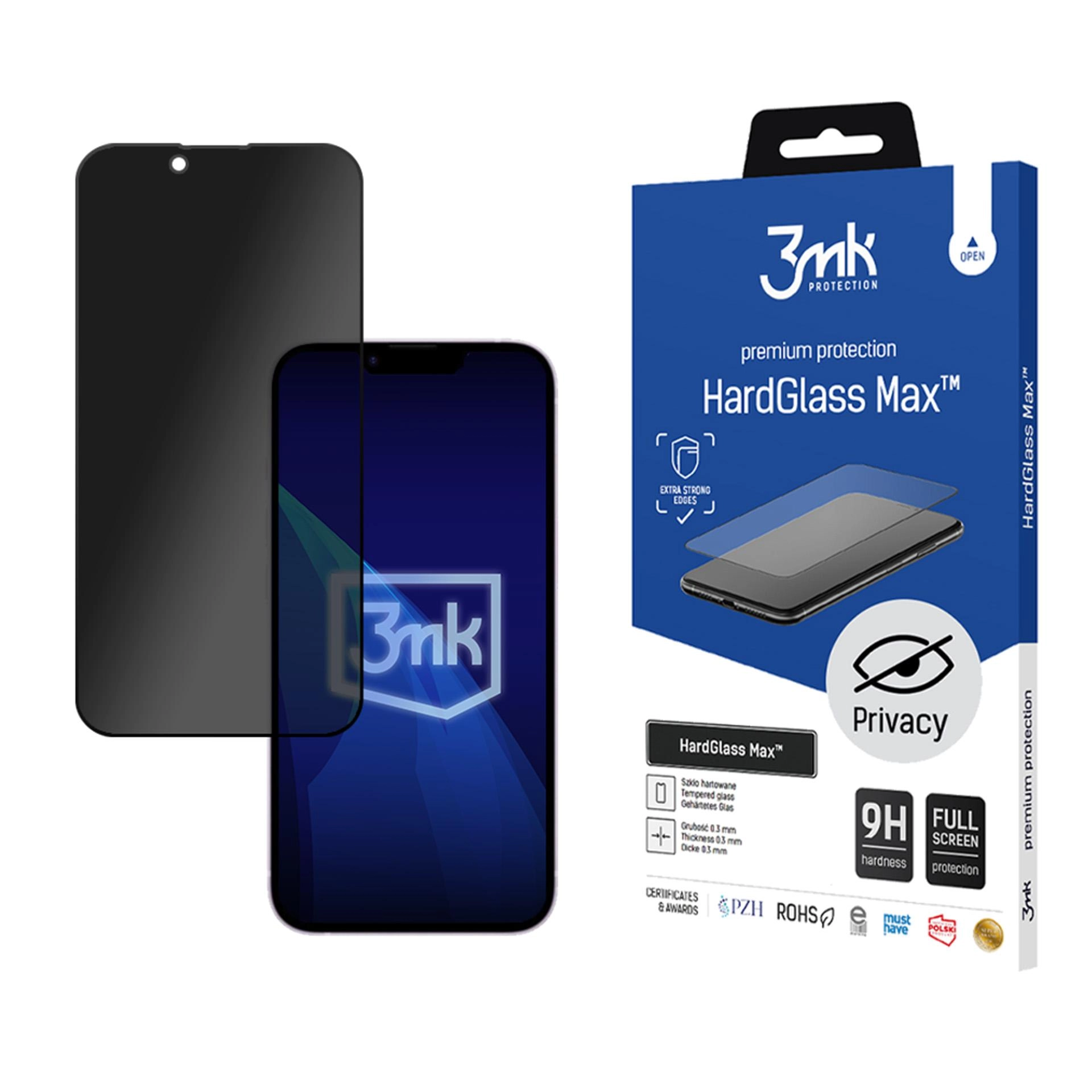 Szkło hartowane 3mk HardGlass Max do iPhone 16e