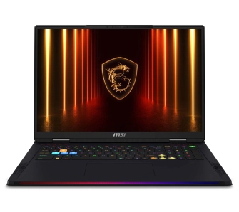Laptop gamingowy MSI Raider 18 HX AI A2XWIG-222PL 18" 120Hz Ultra 9 285HX 64GB RAM 4TB Dysk SSD RTX5080 DLSS4 Win11 Czarny Funkcje AI