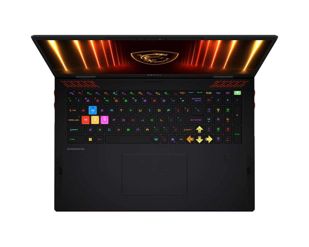 Laptop gamingowy MSI Raider 18 HX AI A2XWIG-222PL 18" 120Hz Ultra 9 285HX 64GB RAM 4TB Dysk SSD RTX5080 DLSS4 Win11 Czarny