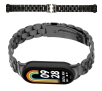 Bransoleta Bizon ze stali nierdzewnej Aura do Xiaomi Smart Band 9 / 9 NFC / 8 Czarny