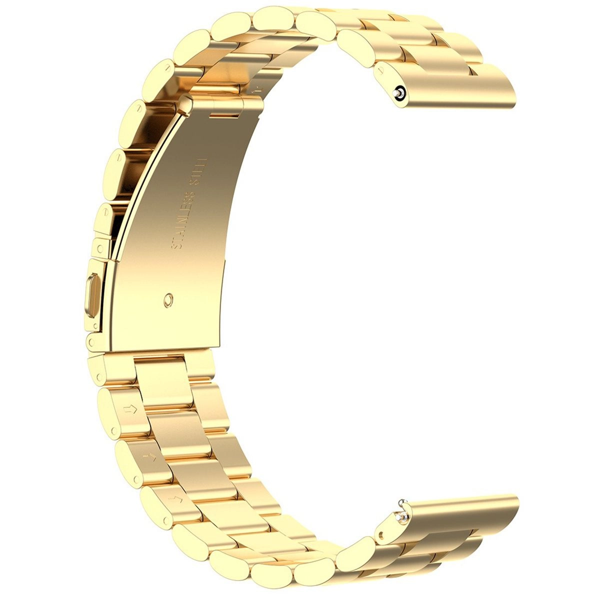 Bransoleta Bizon ze stali nierdzewnej Aura QuickRelease 18mm Złoty