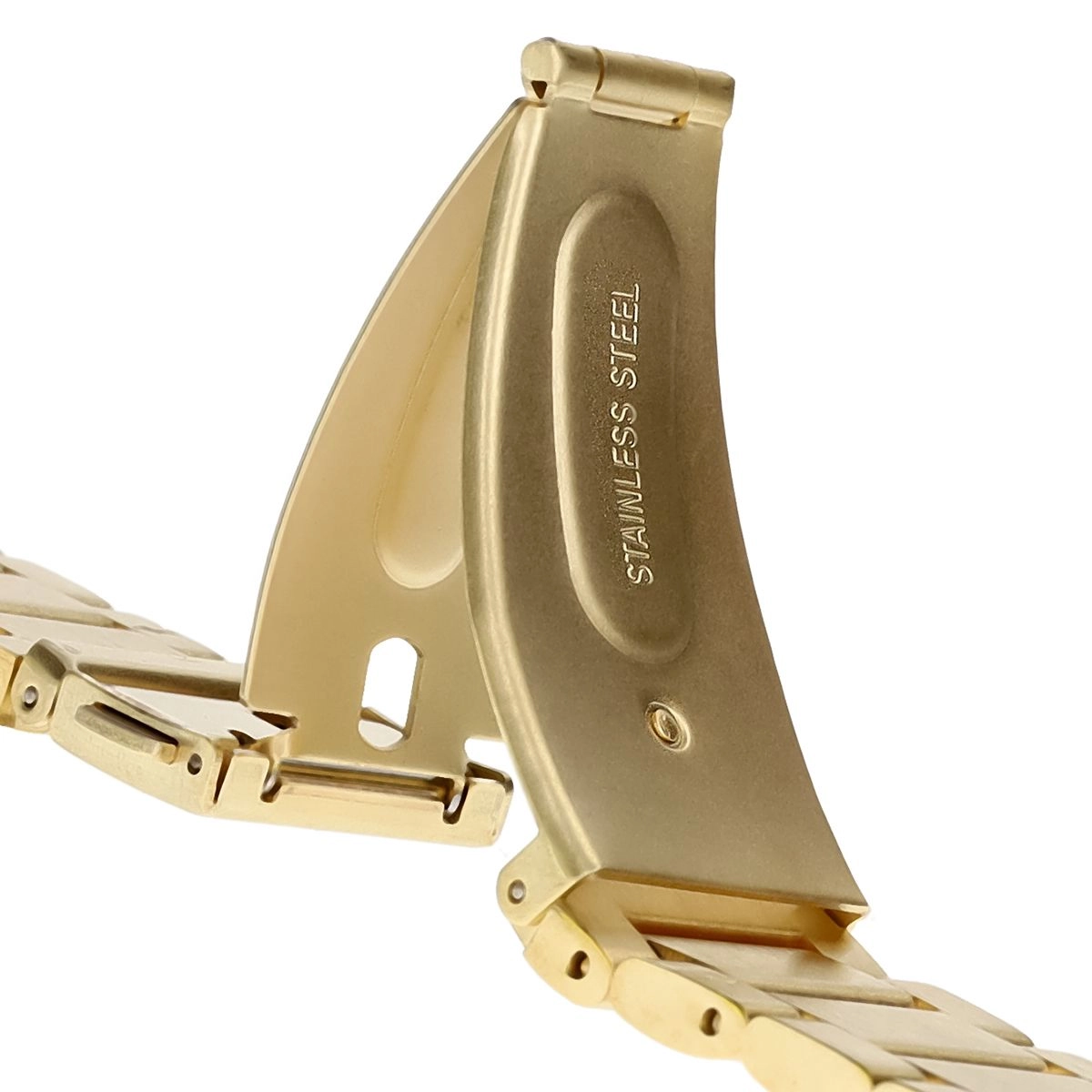 Bransoleta Bizon ze stali nierdzewnej Aura QuickRelease 18mm Złoty