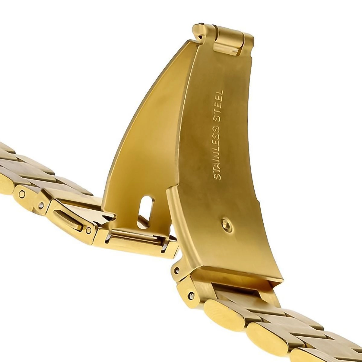 Bransoleta Bizon ze stali nierdzewnej Aura QuickFit 26mm Złoty