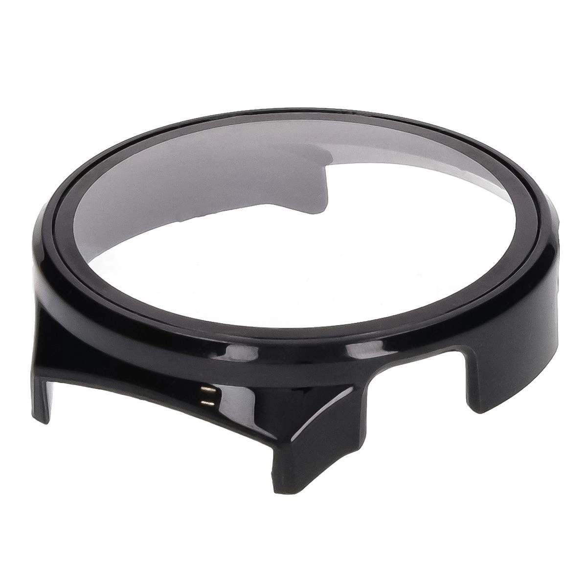 Nakładka na tarczę Bizon ze szkłem do Huawei Watch 4 Pro Space Edition Czarny