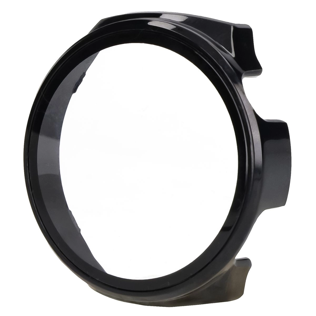 Nakładka na tarczę Bizon ze szkłem do Huawei Watch 4 Pro Space Edition Czarny