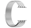 Bransoleta Bizon ze stali nierdzewnej Titanium do Apple Watch 38/40/41/42mm Srebrny