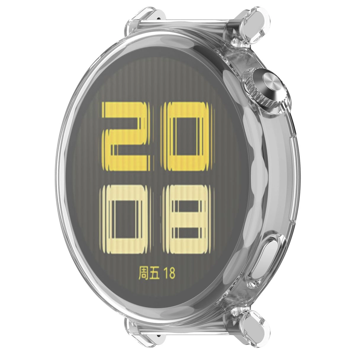 Nakładka na tarczę Bizon Felipe do Huawei Watch GT 5 41mm Przezroczysty