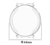 Nakładka na tarczę Bizon Felipe do Huawei Watch GT 5 41mm Przezroczysty