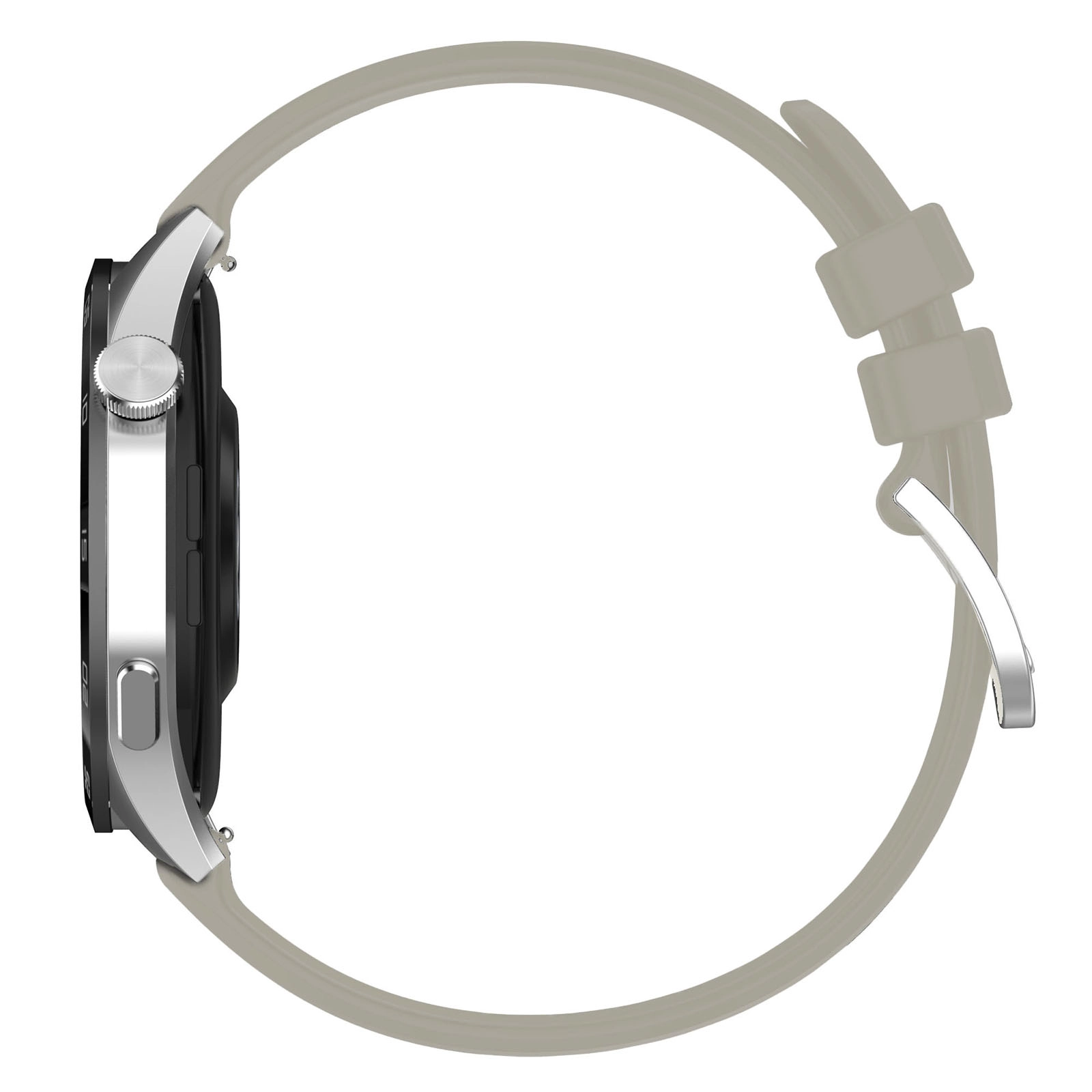 Pasek Bizon Strap Watch Silicone Pro T QuickRelease 18mm Jasno-fioletowy