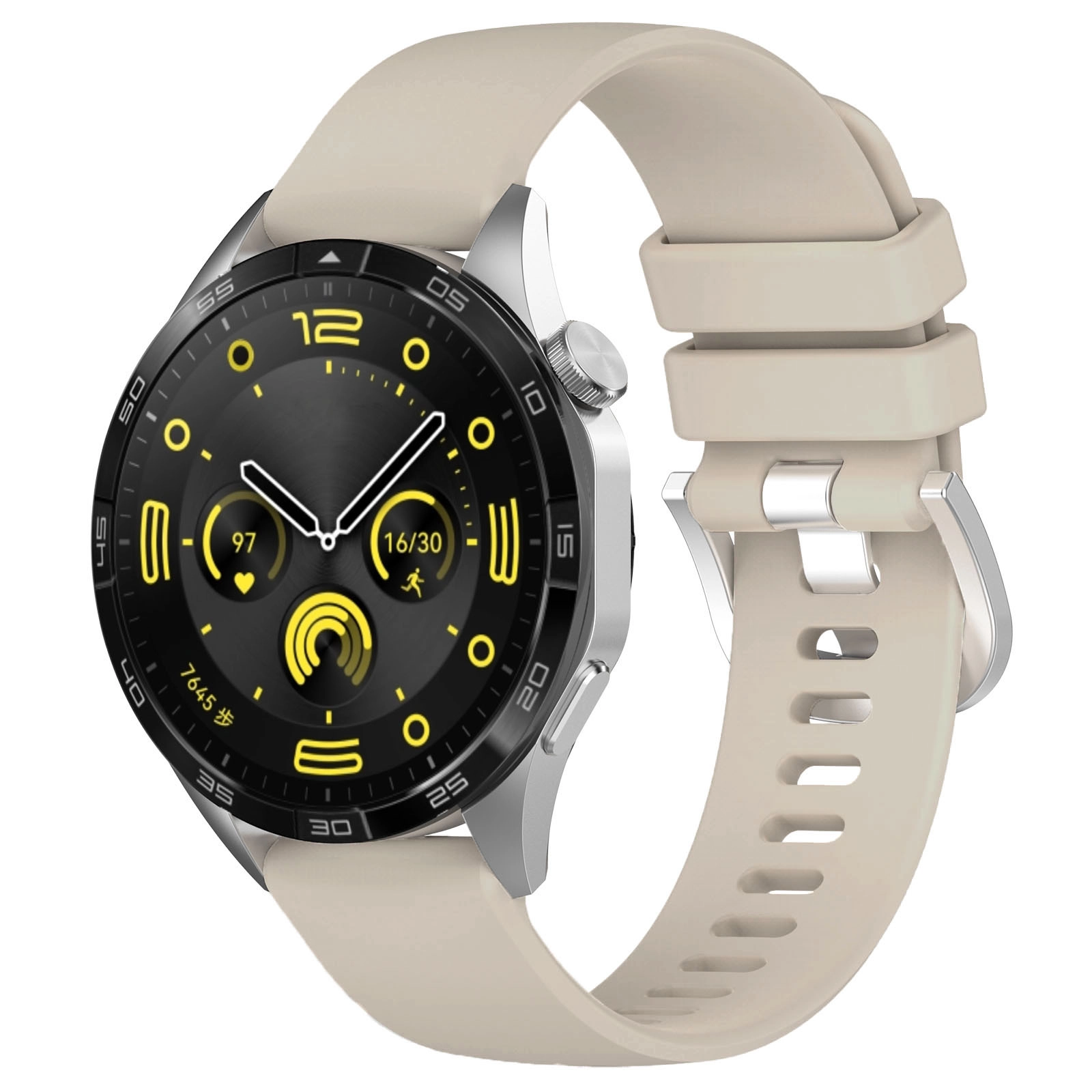 Pasek Bizon Strap Watch Silicone Pro T QuickRelease 18mm Jasno-fioletowy
