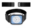 Bransoleta Bizon ze stali nierdzewnej Titanium do Apple Watch 44/45/46/49mm Czarny