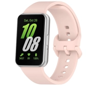 Bizon Strap Watch Silicone do Galaxy Fit 3 Różowy